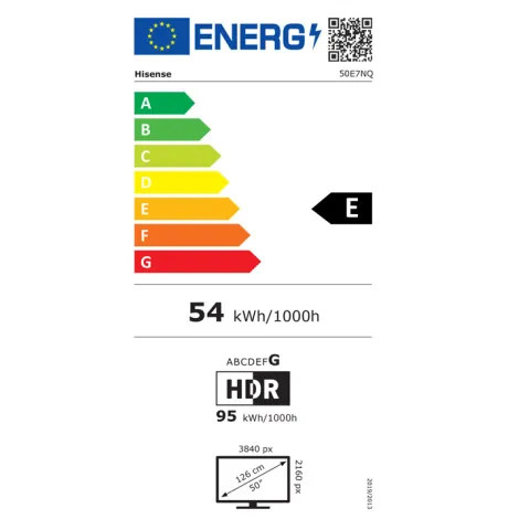 TV 50'' QLED 50E7NQ HISENSE