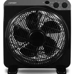 Ανεμιστήρας Box Fan Gruppe KYT-12DII Μαύρο